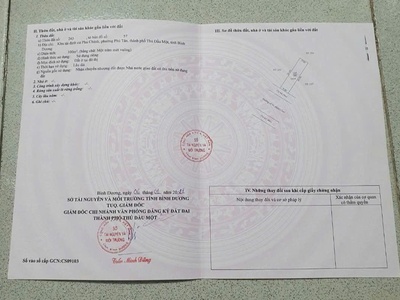 Bán 2 lô đất liền kề phường phú tân tp hcm, dt 10x20, shr chỉ 6.6 tỷ. lh:0339947032. 1