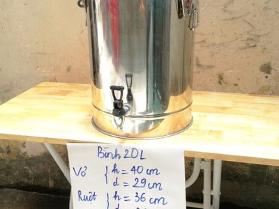 Bình inox cách nhiệt hai lớp chất lượng cao 13