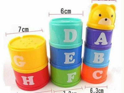 Lồng hộp tháp gấu bằng nhựa cho bé 7