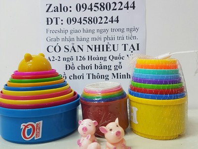 Lồng hộp tháp gấu bằng nhựa cho bé 4