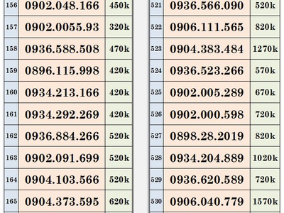 Khai xuân xả lô sim trả trước mobifone - vào tên chính chủ 11