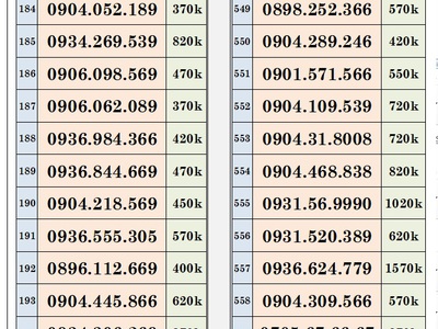 Khai xuân xả lô sim trả trước mobifone - vào tên chính chủ 13