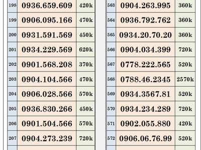 Khai xuân xả lô sim trả trước mobifone - vào tên chính chủ 14