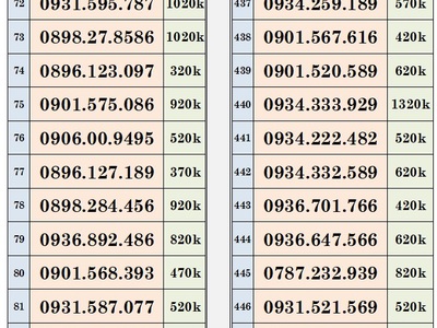 Khai xuân xả lô sim trả trước mobifone - vào tên chính chủ 5