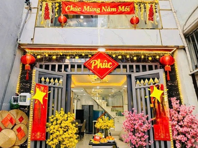 Nhà mới rất đẹp full nội thất cao cấp 1 lầu đông hưng thuận q12 1