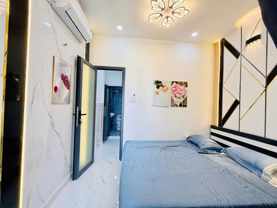 Nhà mới rất đẹp full nội thất cao cấp 1 lầu đông hưng thuận q12 6