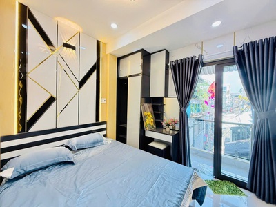 Nhà mới rất đẹp full nội thất cao cấp 1 lầu đông hưng thuận q12 7