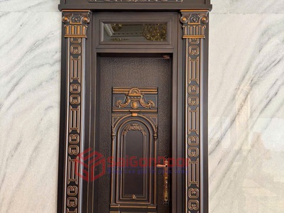 Cửa Thép Vân Gỗ Chắc Chắn Sang Trọng Bền Bỉ 1