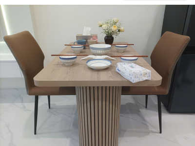 Ghế phòng ăn nệm simili hiện đại LUX 32A-P tại HCM 1