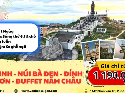 Hành Trình Trải Nghiệm Tây Ninh Tâm Linh 1 Ngày 0