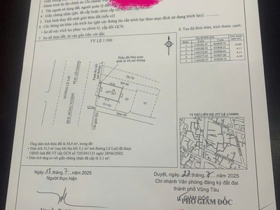 Chính chủ bán tài sản lõi nhà mặt tiền trung tâm vũng tàu cách bãi trước 500 mét 1