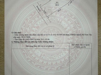 Chính chủ bán đất đầu ngõ thiên mã, cổ đông, sơn tây 360m , mt 12m,giá 19,5tr/m2 2