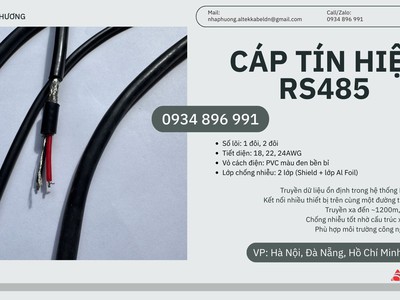 Cáp RS485 Chống Nhiễu 1 Pair 24AWG   Giao Ngay TP.HCM, Bình Dương, Đồng Nai 2