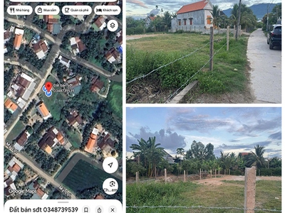 Bán đất mặt tiền 21m giá rẻ duy nhất khu vực ninh hòa 0