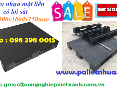Pallet nhựa giá rẻ cho hàng dễ vỡ 0