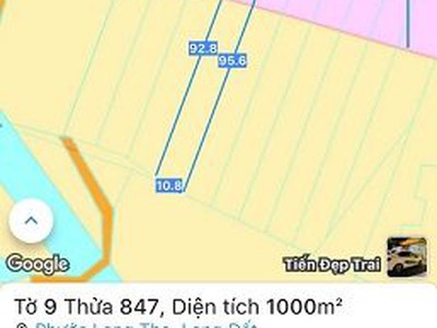 Bán 1000m đất view hồ suối môn xã phước long thọ huyện đất đỏ 0