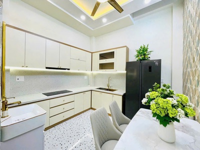 Siêu phẩm mới tại gò vấp - full nội thất xịn xò - 35m2 chỉ 5tỷ880. lh:0901754355. 1