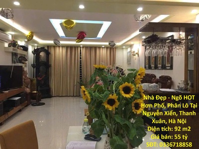 Nhà đẹp - ngõ hot hơn phố, phân lô tại nguyễn xiển, thanh xuân, hà nội 0