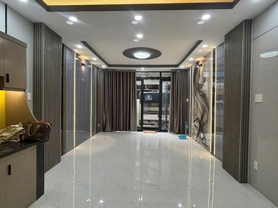 Nhà mới ở ngay đ số 5 gần chợ sát aeon tân phú hẻm 5m thông 32m2,4 tầng 4 tỷ 2