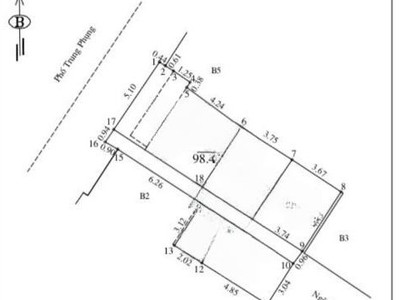 Mặt phố Trung phụng-Xã Đàn 100M2 Mặt Tiền 6M 65 Tỷ Xây Tòa Siêu Đẹp 0