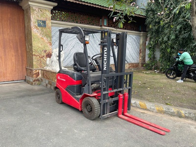 Xe nâng điện ngồi lái NICHIYU FB15PN-80BC-300F 1