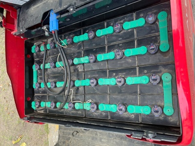 Xe nâng điện ngồi lái NICHIYU FB15PN-80BC-300F 5