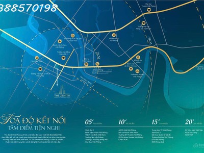 Bán căn hộ 2pn, 2wc, 66m2 tại the zenith hải phòng, giá 2,3 tỷ 3