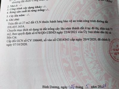 Chính chủ bán gấp đất giá tốt tại Chánh Phú Hoà, Bến Cát. 3