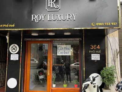 Cc cho thuê cửa hàng 364 phố huế, hai bà trưng, hà nội 0