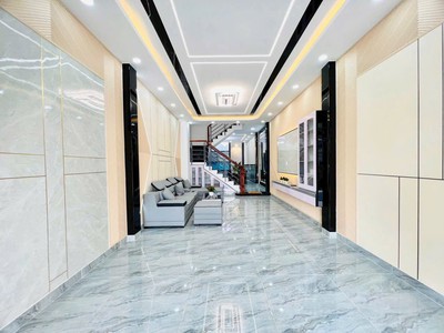 Bán nhà giáp gò vấp   đường 6m thông   full nội thất 3 tầng   6 tỷ 250.. 1