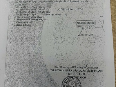 Chính chủ bán nhà bình thạnh hẻm 2 xe hơi ở kinh doanh tốt 0