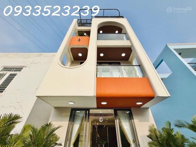 Hẻm xe hơi thông - 1 căn ra mặt tiền đường số 10- nhà 5 tầng dt 4x13m gò vấp - chủ gấp bán 0