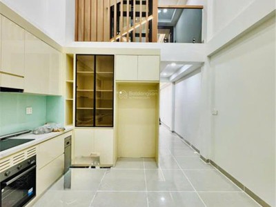 Nhà mới xây hẻm 5m dương quảng hàm   có thang máy   diện tích: 4m x 17m 4 lầu 4 phòng 6wc 4