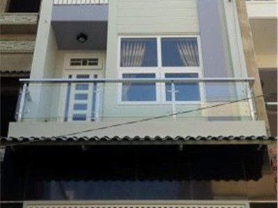 Hot - nhà hẻm nhựa 8m thông dương quảng hàm p6 dt 4x20m 3lầu ko lộ giới vuông vức - 9 tỷ 3