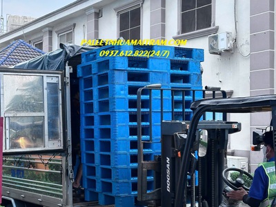 Phân Phối Pallet Nhựa Kê Kho Xuất Khẩu Giá Siêu Cạnh Tranh Tại Bến Tre 0