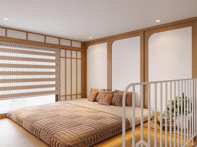 Cho thuê căn hộ 1PN 1 Sun Urban City Hà Nam 45m thiết kế thông tầng, view hồ đẹp, full nội thất 6