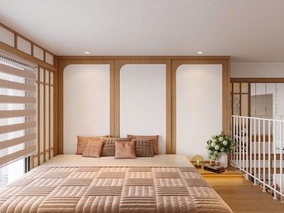 Cho thuê căn hộ 1PN 1 Sun Urban City Hà Nam 45m thiết kế thông tầng, view hồ đẹp, full nội thất 8