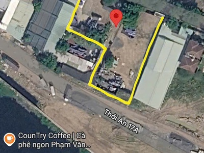 Siêu phẩm 2 mặt tiền nhựa   quỹ đất lớn hiếm có thới an q12 0