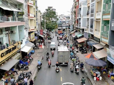 Bán nhà 2 mặt tiền kd đ.cách mạng tháng 8   đỗ thị lời, quận 3 - dt vuông đẹp 4m 15m full thổ - chỉ 4