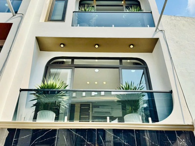 Lên sóng 2 em nhà phố xây mới gần emart phan huy ích gò vấp 0