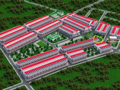 Bán lô đất 3 mặt tiền thuộc khu đô thị yên trung, thụy hòa, yên phong, bắc ninh 1