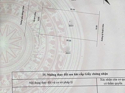 Bán đất nhà vườn KDC Trần Hưng Đạo, ph Ngọc Châu, TP HD, 202.5m2, mt 10m, view công viên 2