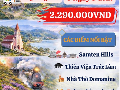 Du lịch Đà Lạt 3N3Đ - SGC Tourist 0