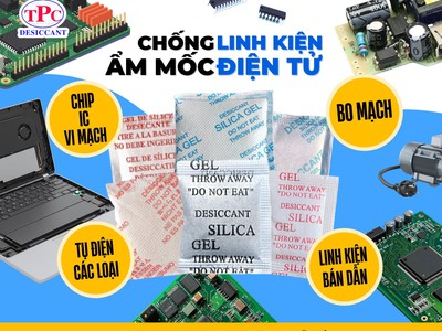 Tại sao doanh nghiệp nên sử dụng gói hút ẩm điện tử, linh kiện 0