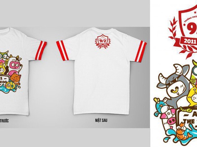 Áo lớp, áo đôi, áo nhóm, áo gia đình tại 40C lạch tray 11