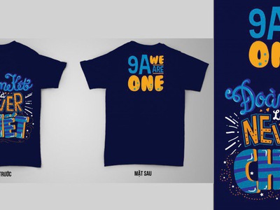 Áo lớp, áo đôi, áo nhóm, áo gia đình tại 40C lạch tray 12