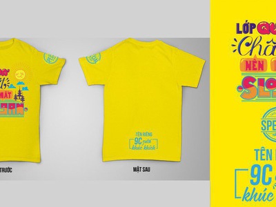 Áo lớp, áo đôi, áo nhóm, áo gia đình tại 40C lạch tray 6