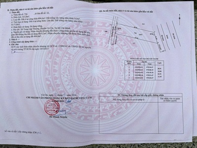 ⭐Chính chủ bán lô đất 1080m full thổ cư tại Trung Lập Thượng  H.Củ Chi cũ , Tp HCM . LH 0908199638 4