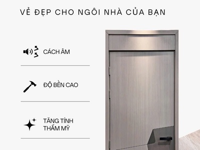 Cửa gỗ Carbon: Giải pháp đột phá cho không gian sống hiện đại 1