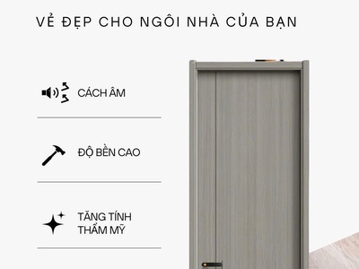 Cửa gỗ Carbon: Giải pháp đột phá cho không gian sống hiện đại 2